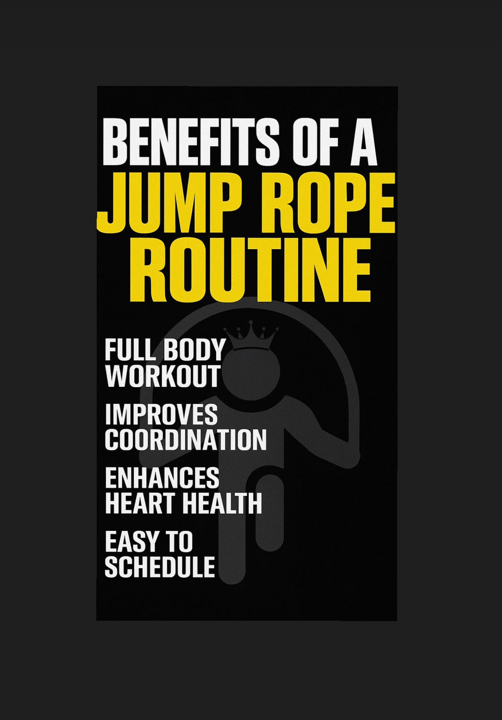 Free Jump rope With Every Purchase of Hoodies
