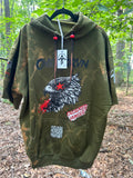 OVER-DRVN Eagle Hoodie – Size 2XL (One of One)