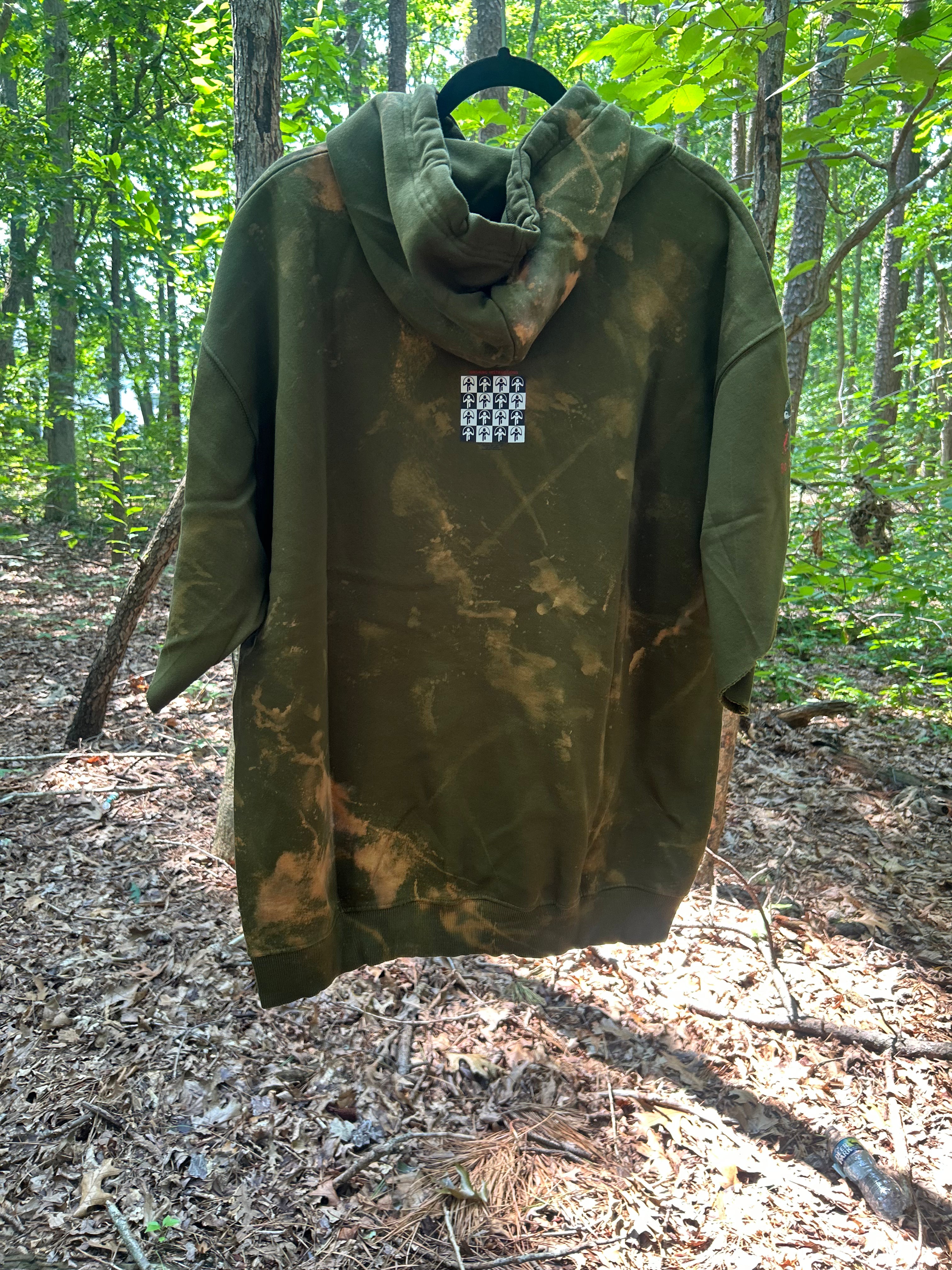 OVER-DRVN Eagle Hoodie – Size 2XL (One of One)