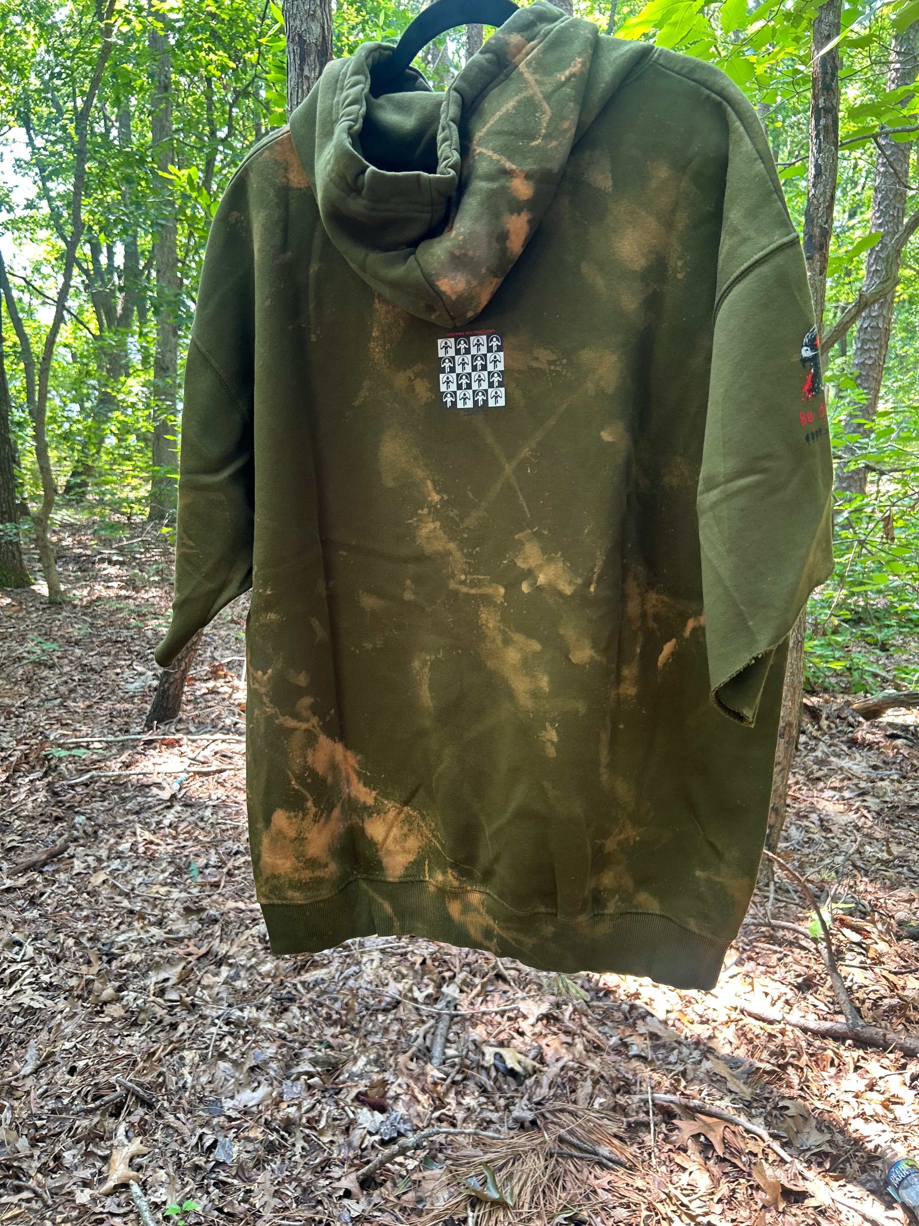 OVER-DRVN Eagle Hoodie – Size 2XL (One of One)