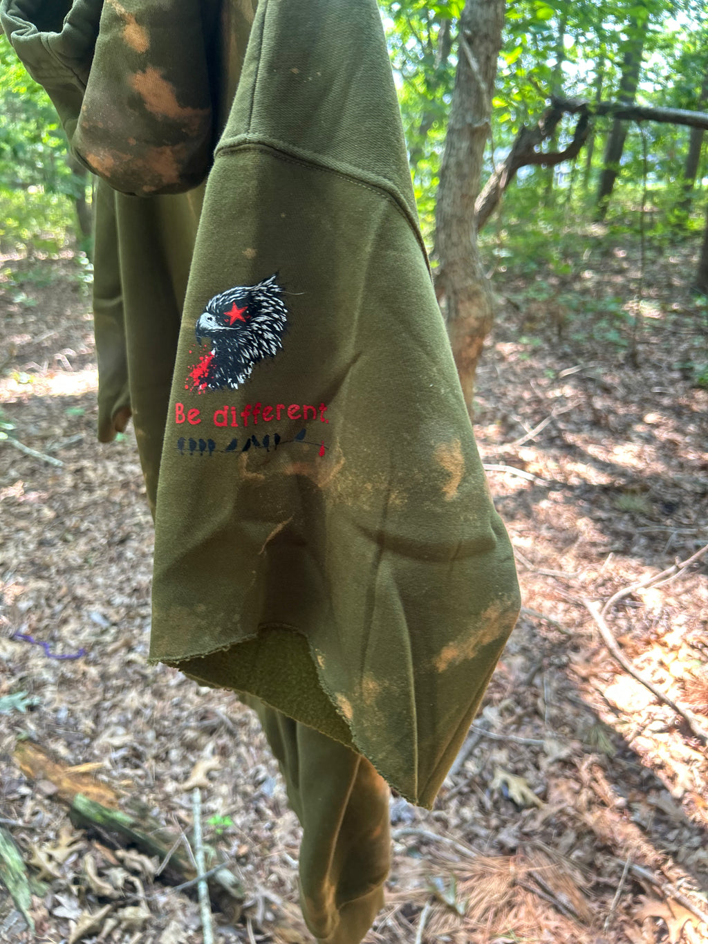 OVER-DRVN Eagle Hoodie – Size 2XL (One of One)