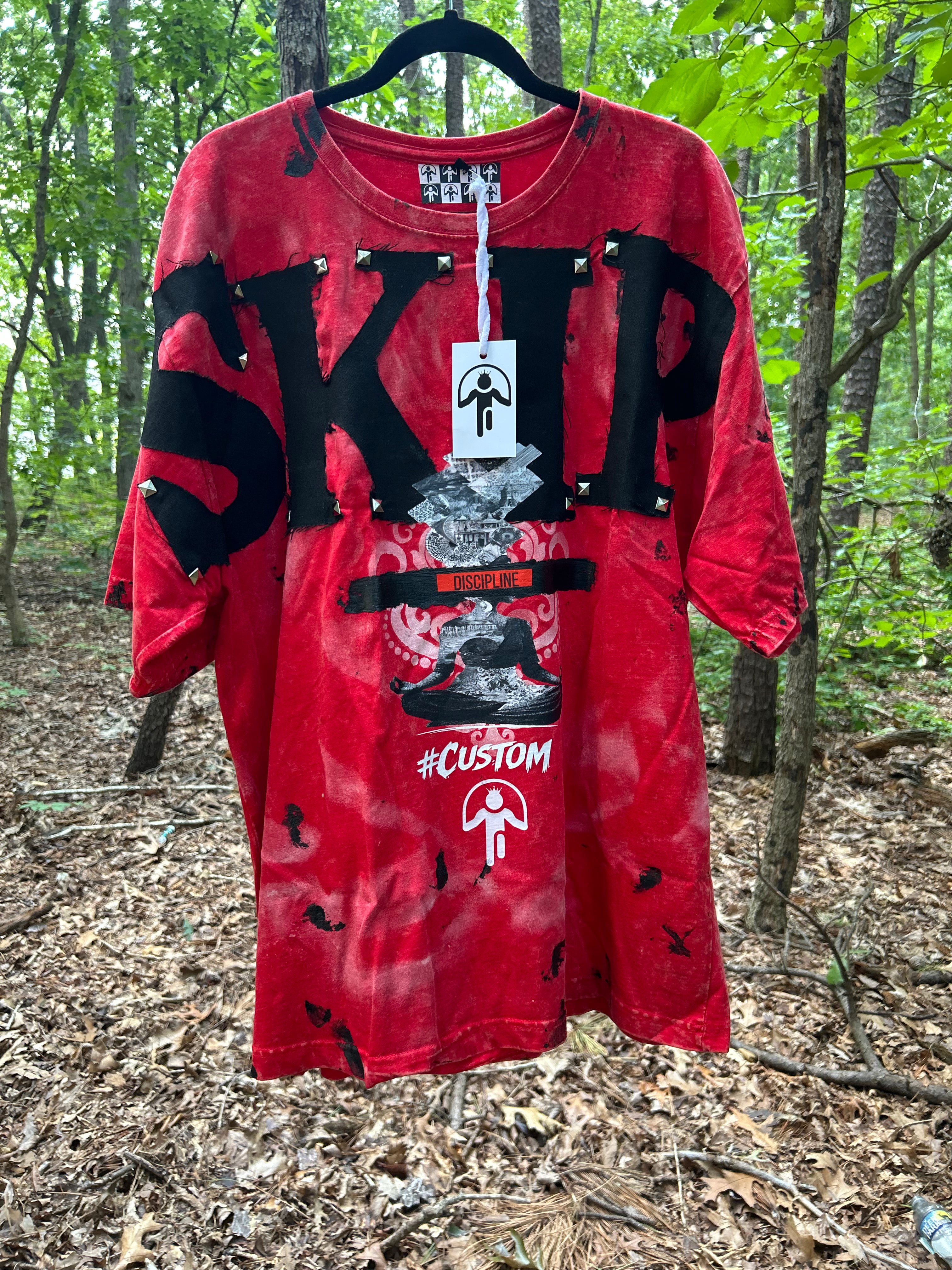 SKIP Discipline Tee – Size XL (One of One)