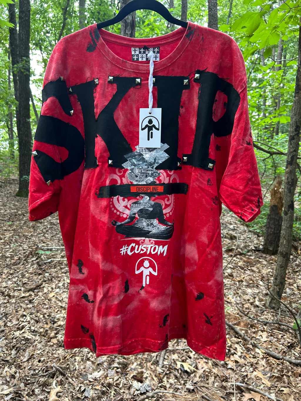 SKIP Discipline Tee – Size XL (One of One)