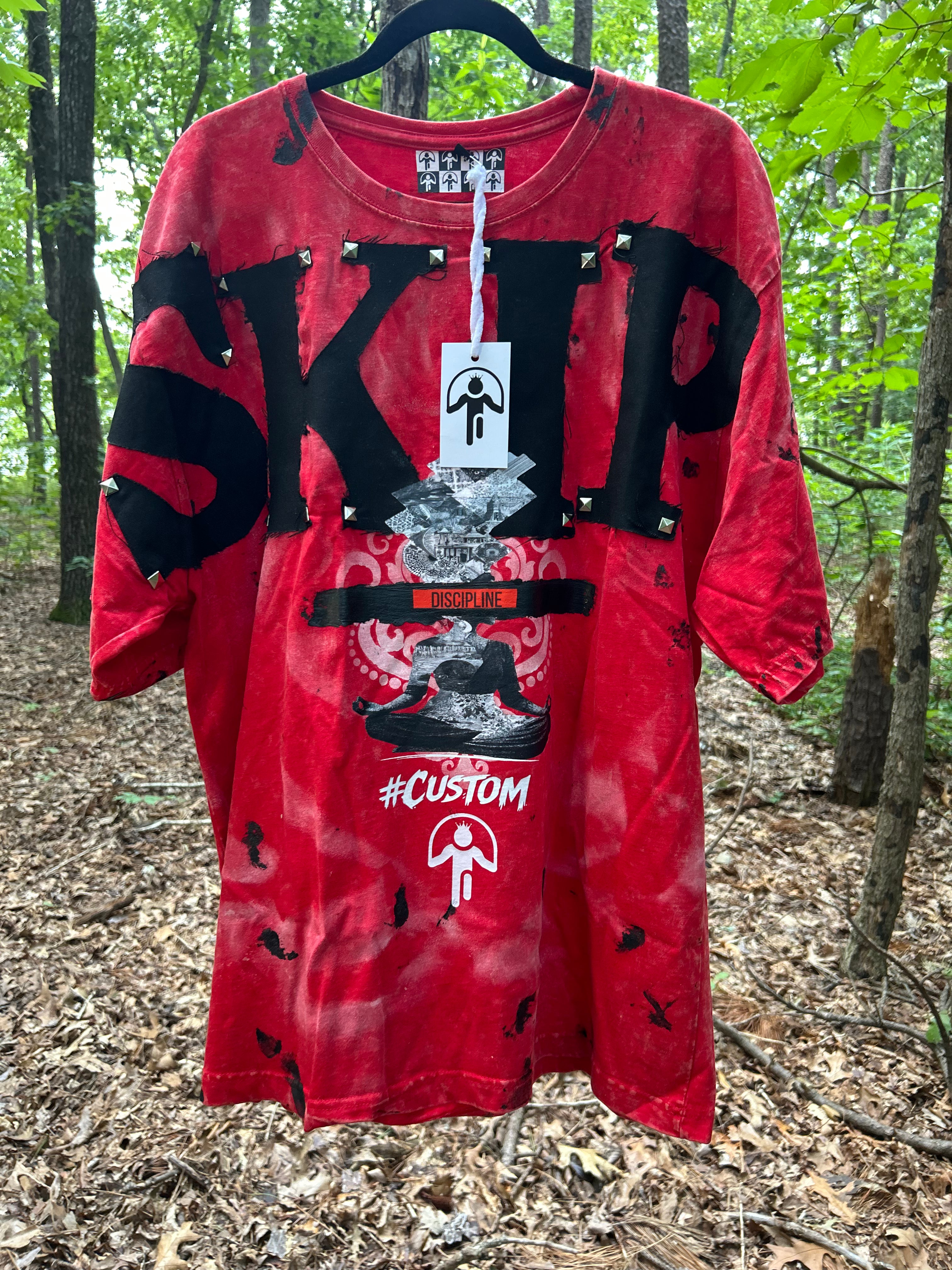 SKIP Discipline Tee – Size XL (One of One)