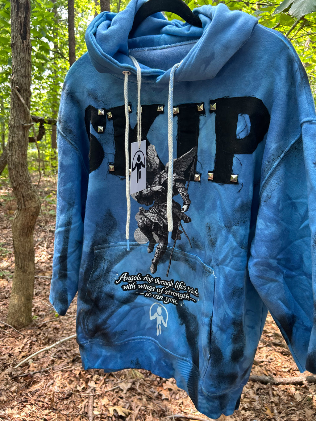 SKIP Angel Hoodie – Size Medium (One of One)
