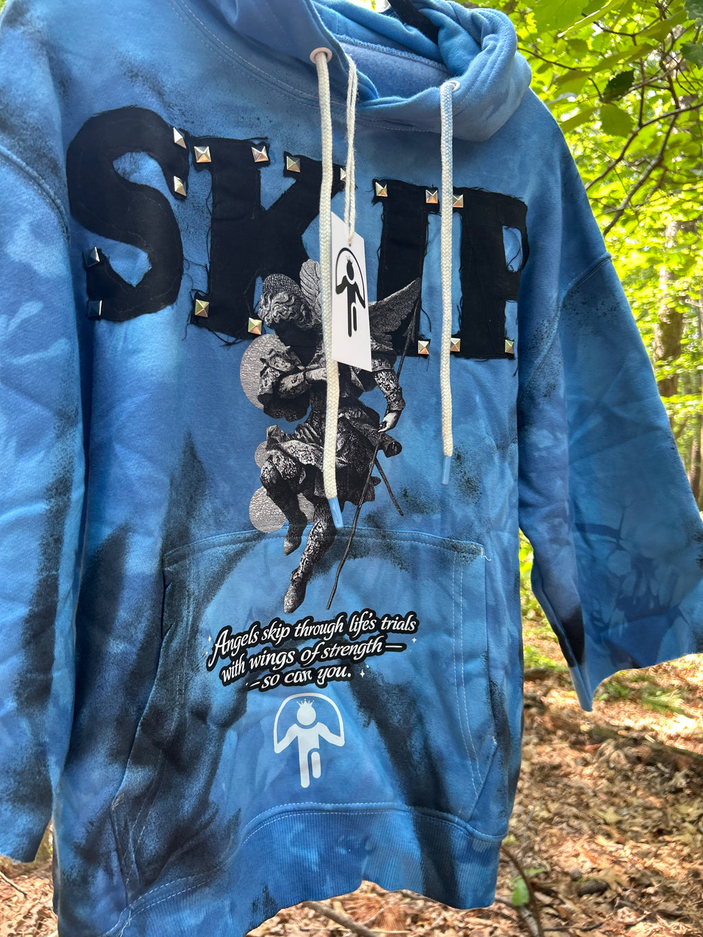 SKIP Angel Hoodie – Size Medium (One of One)