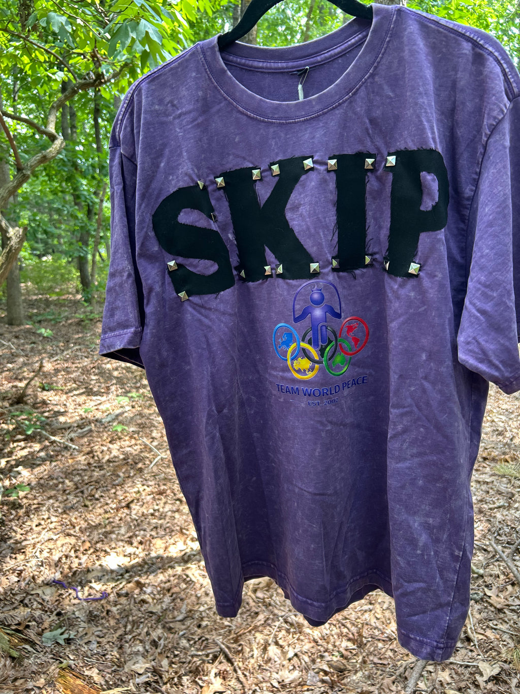 Team World Peace Tee – Size Small (One of One)