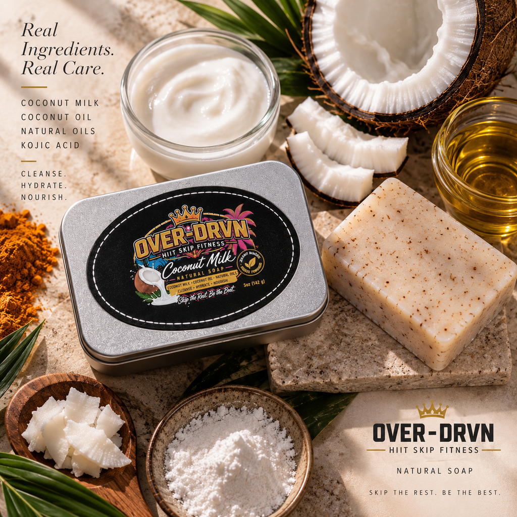 OVER-DRVN™ Coconut Milk Natural Soap