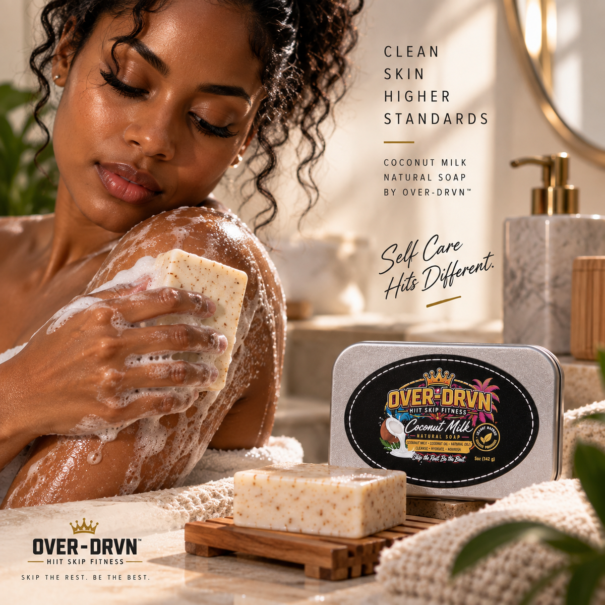 OVER-DRVN™ Coconut Milk Natural Soap