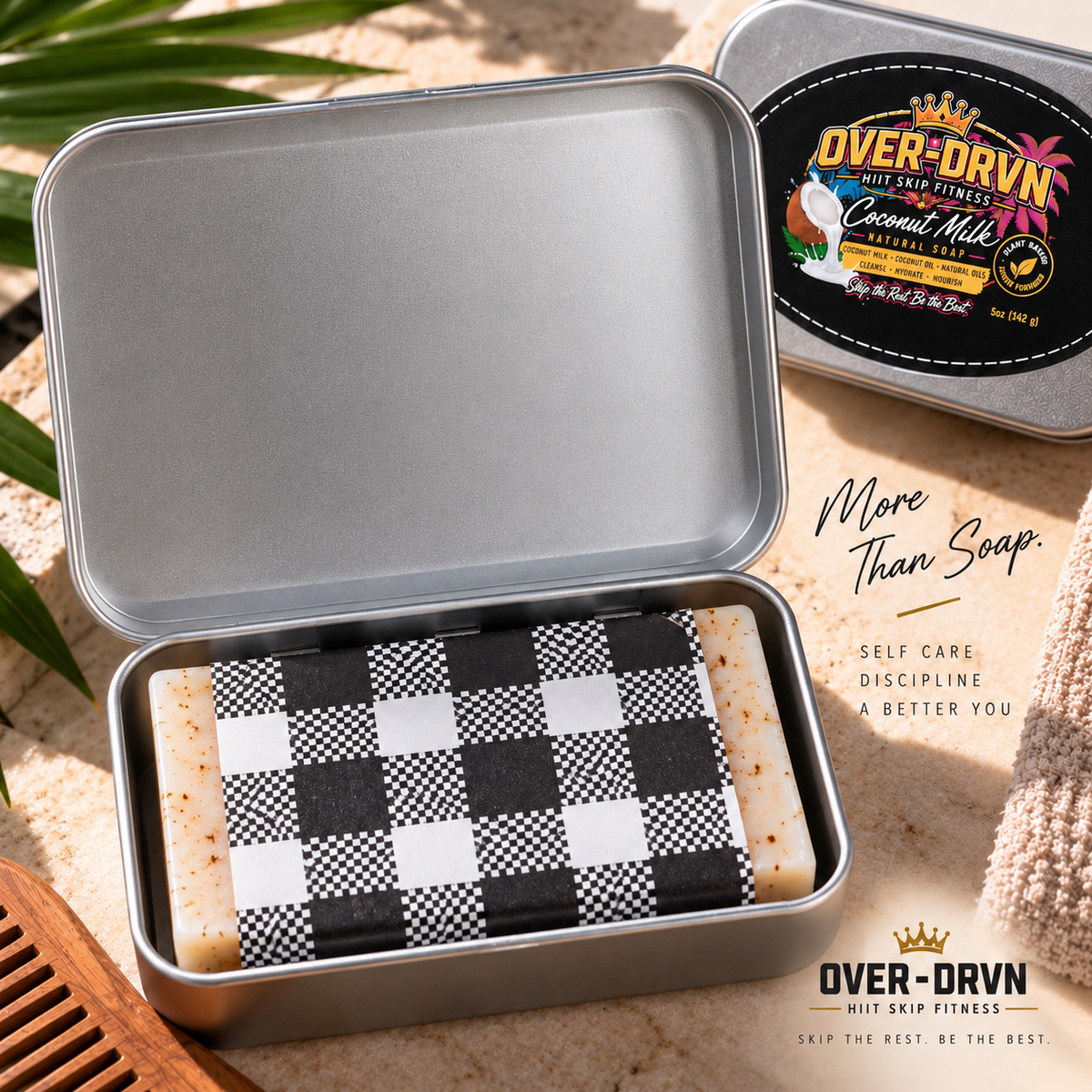 OVER-DRVN™ Coconut Milk Natural Soap
