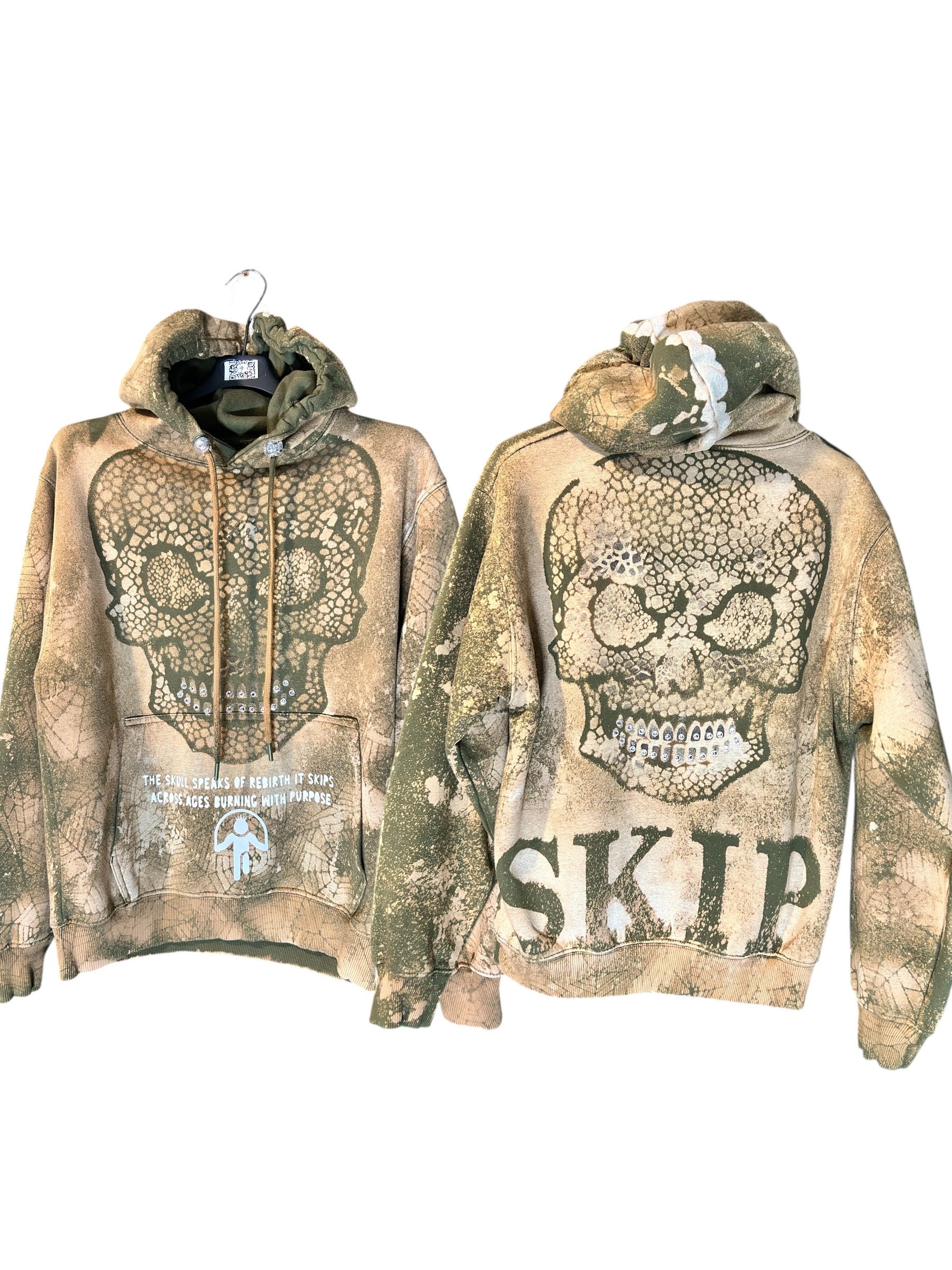 "Rebirth Hoodie" Forest Green